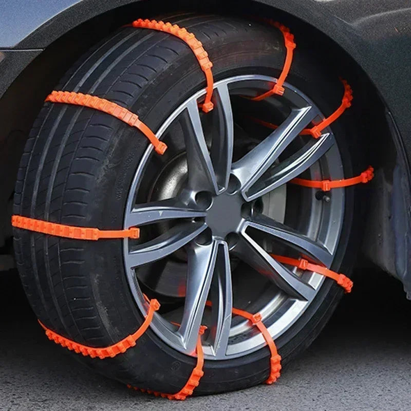 10/20Pcs Car Wheels Tire Snow Chains anti Slip Nylon Winter Car Snow Chains Outdoor Snow Tire Emergency Anti-Skid Tyre Chains