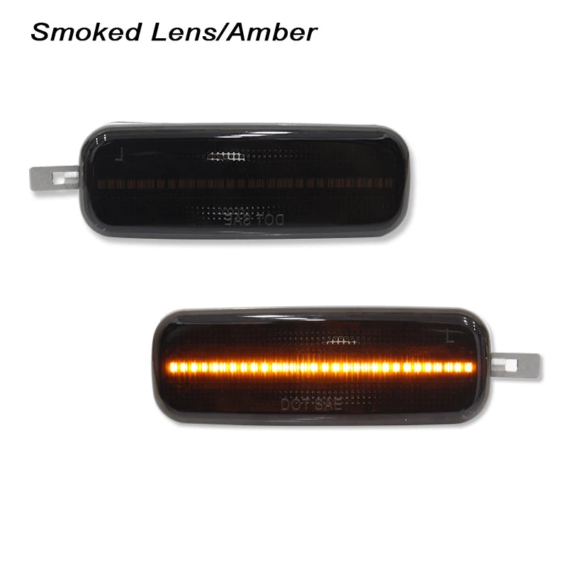 iJDM Full LED Bumper Side Marker Light Assembly For Nissan Altima 240SX S13 Parking Light/Turn Signals 1989-1994  T10 W5W 12V