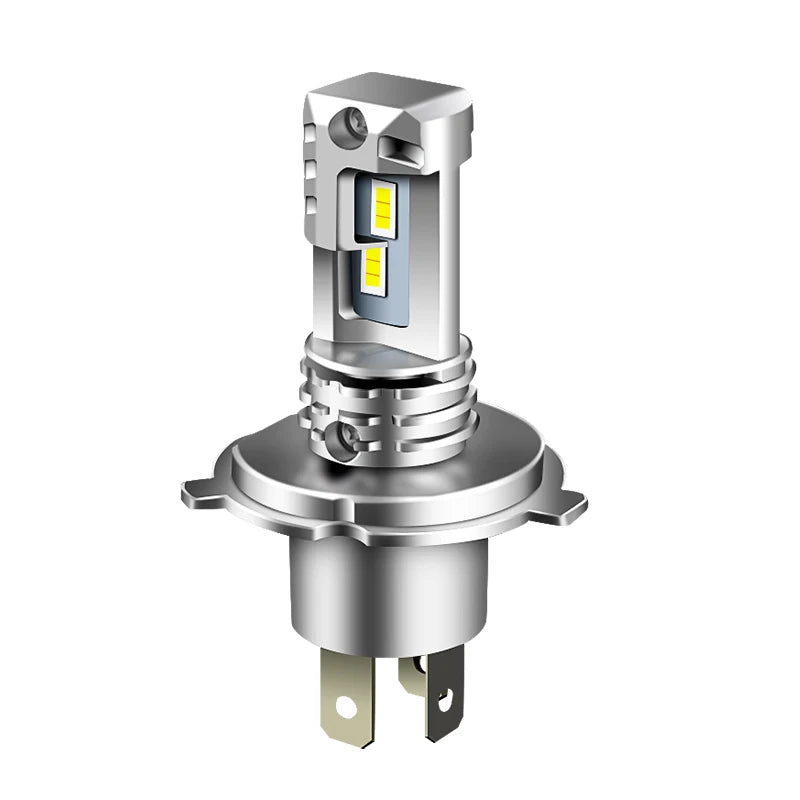 H4 Fanless LED CSP Headlight Bulb for Car Motorcycle 9003 LED Hi/Lo High and Low Beam Headlamp Auto Head Lamp 12V 12000Lm