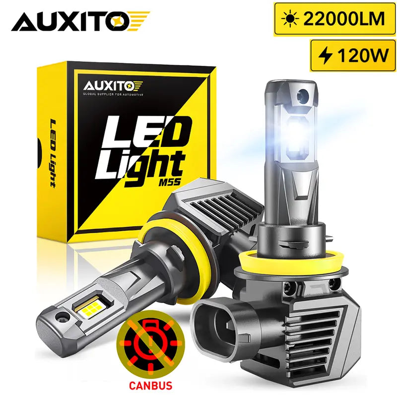 H11 LED Headlight Bulb Conversion Kit