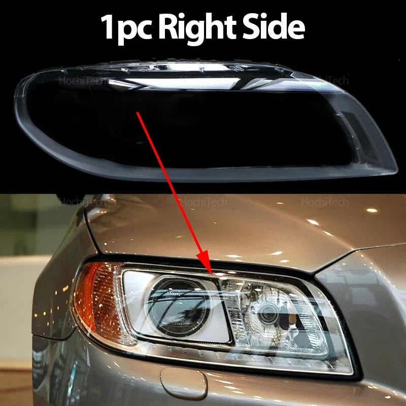 Headlight Cover Car Headlamp Lens Glass Replacement Front Lamp Shade Auto Shell for Volvo S80 S80L 2006-2016