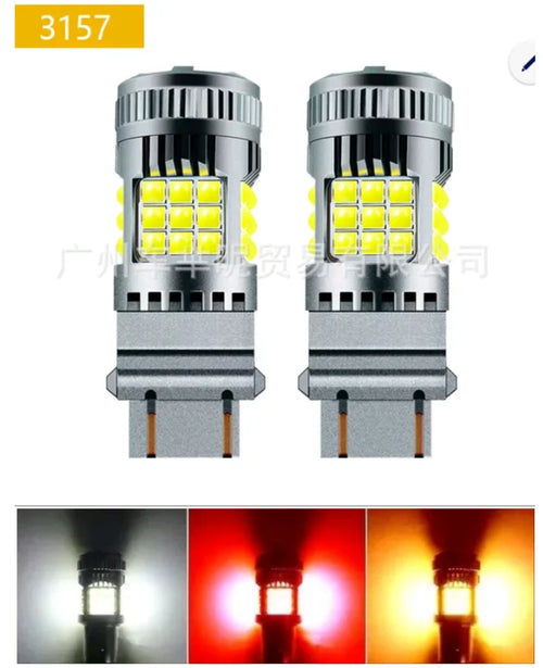 3157 LED Turn Signal Bulbs Amber