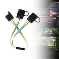 4-Way Flat Trailer Wiring Connector Kit