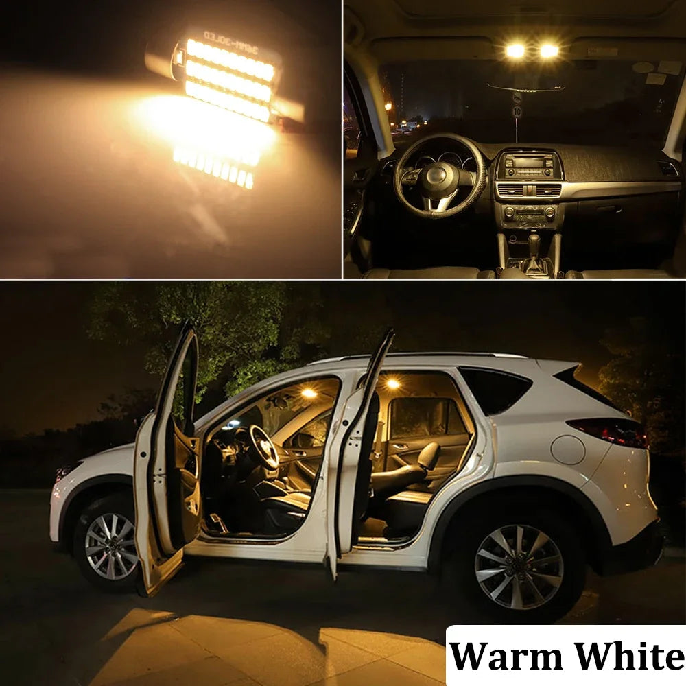 BMTxms Canbus Interior LED Light For VOLVO V70 V60 V50 XC90 XC70 XC60 C70 C30 S60 S70 S80 S90 1996-2018 Indoor Lamp Accessories