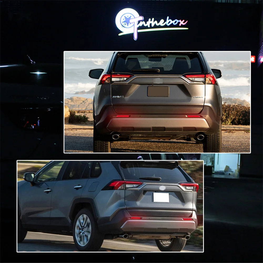 Rear Fog Lights Bumper Reflector Tail/Brake Lights For Lexus NX200t NX300h IS-F GX470 RX300 For RAV4 Avalon Venza Matrix Sienna