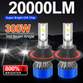 H13/9008 LED Headlight Bulb Conversion Kit